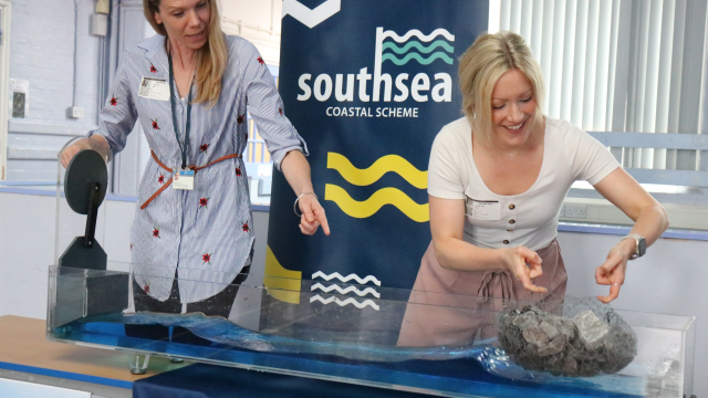 Southsea Coastal Scheme deliver workshop to New Horizons Primary School